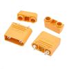 Amass XT120(2+2) High Current Model Airplane Plug with Signal Pin M/F Heads for Lithium Battery Plant Protection Machine