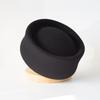 Autumn Winter 100% Wool Felt Blocked Beret Women Elegant Bread Pumpkin Berets Men Ladies Wedding Painter Pillbox Fascinator Hat