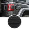 Door Fuel Tank Decor Cover Gas Cap Trims For Jeep Wrangler JL 2018+ Accessories