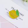 1PC Mango Brooch Alloy Fashion Versatile Brooch Metal Drip Oil Craft Brooch Men's and Women's Same Style