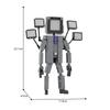2023 Skibidi Toilet Man VS Monitor Blocchi da Costruzione Camerman Titan Speakerman Giocattolo Fai da Te Set di Figure Speakerman per Bambini Regalo
