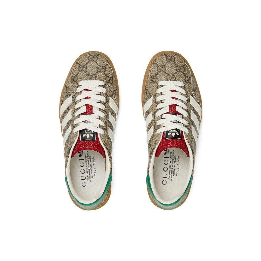 Adidas GUCCI X Women's Gazelle 'Beige GG Monogram' 715217 FAAR3 9751
