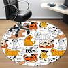 1pc Dogs Pets Office Round Area Rug, Indoor Mat Suitable ForOffice, Under Office Chairs Bedroom Living Room Home Decor, Room Decot186