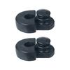 1/2 Stück Schwarze Gummi-Auto-Vordertür-Lichtschalter-Abdeckkappe Schutz 2536820G00 für Nissan Patrol GU Y61 Navara D21 Ersatz Auto Zubehör
