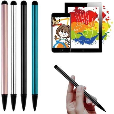 Universal Capacitive/Resistive Stylus Pen for IPhone IPad Samsung Smart Phone Tablet Touchscreen Stylus Pens Rubber Pen