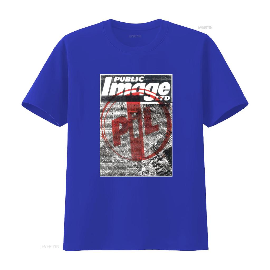 Pil Public Image Ltd Vintage Newspaper Print T Shirt Rockofftrade Merchandise Vintage Slightly Stylish Graphic
