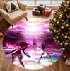 Tappeto Rotondo con Motivo KPop Demon Hunters, Tappetino da Interno/Esterno, per Picnic, Sala Giochi, Camera da Letto, Ufficio, Soggiorno, Tappeto Decorativo per la Casa, Regalo di Compleanno