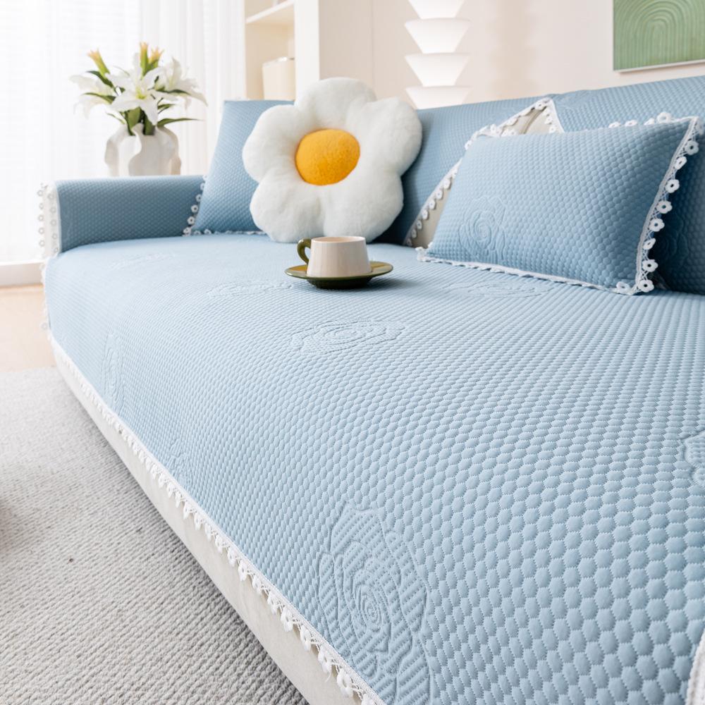 Lace Summer Cool Bean Sofa Cushion  New Non-Slip Mat Seat Cushion Summer High-End Sofa Cover