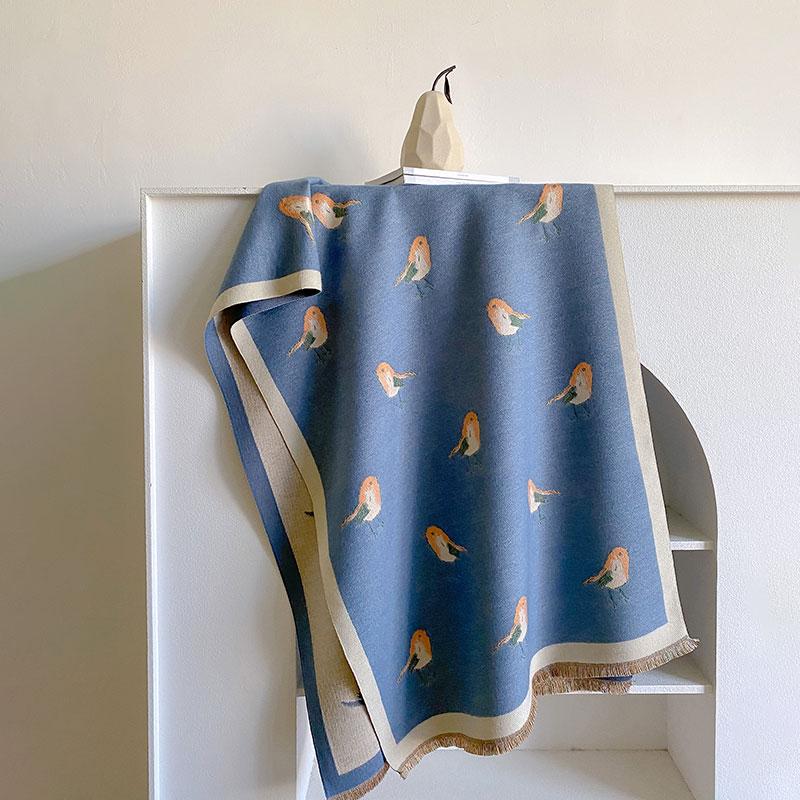 

Women Thick Shawl Wraps Scarf Winter The Bird Warm Fashion Pashmina Hijab Stoles Bufanda Mujer Scarf