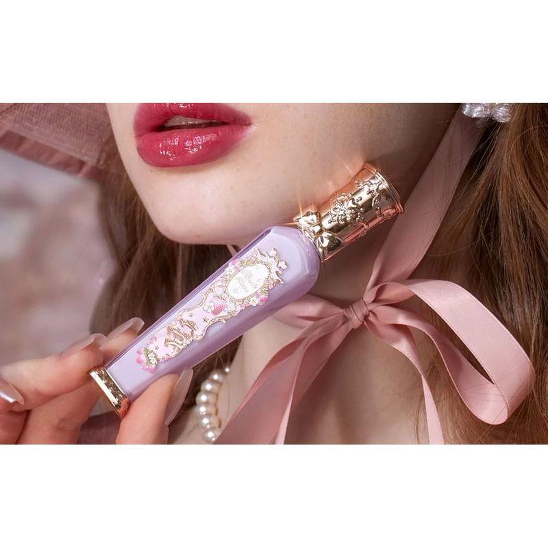 Flower Knows - Violet Strawberry Rococo Glowy Lipgloss - 2 Colors