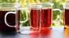 GLASSES FOR WINTER MULLED TEA 450ml SET OF 4 IDEAL FOR COFFEE