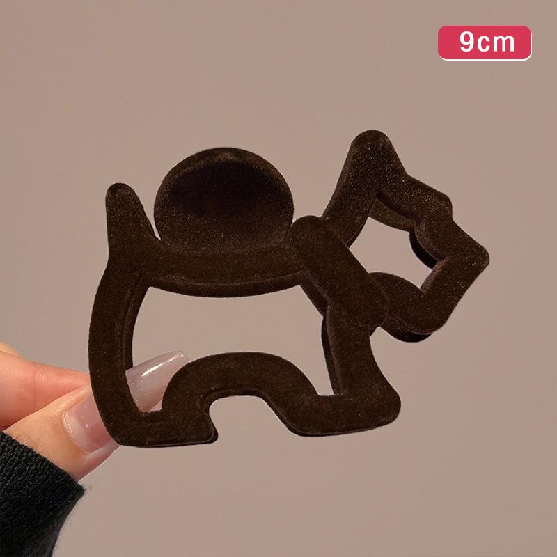 Cartoon Puppy Hair Clip Oil Painting Color Hair Gripper Creativity Hairpins Hair Accessories