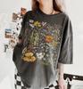 Retro Wildflower Graphic Tee, Vintage Botanical Floral T-Shirt, Nature Lover Shirt, Cottagecore Top