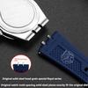 Rubber watchband For Tudor Royal Series M28600 M28603 Tito dial 41mm modified Waterproof silicone men strap accessories