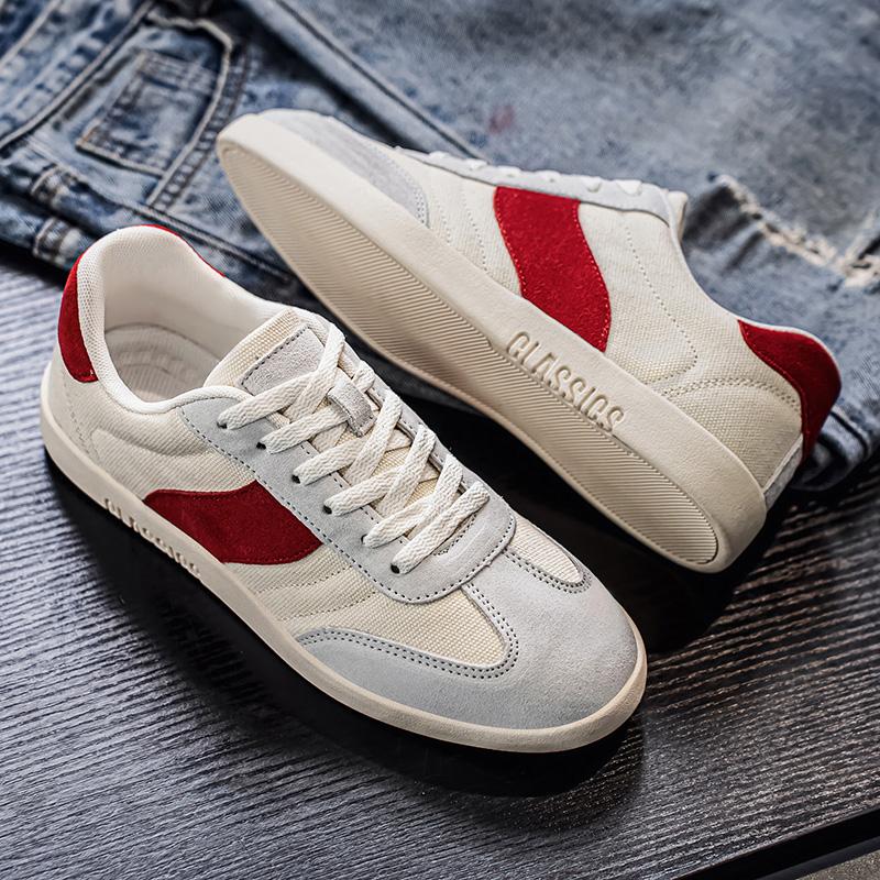 Color Matching Mens Casual Shoes Cool Street Young Sneakers Fashion Male Skateboard Footwear Versatile Vulcanize Shoes Trainers