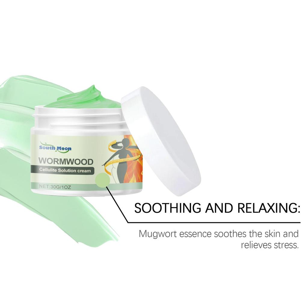 30g Wormwood Treatment Cream Botanical Extracts Mild Ingredients Pampering Skin Body Applicator Cream