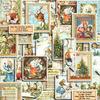 Alice Christmas Cute Retro Stickers - 40 Sheets for Phone Cases & Water Bottles