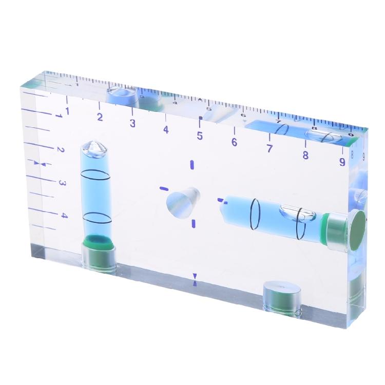Two Direction Clear Level Picture Hangings Level Mark Measuring Instrument 1