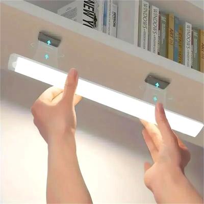 NOWA bezprzewodowa lampka nocna LED czujnik ruchu LED lampka nocna do kuchni sypialnia czujnik światła szafka schody podświetlenie