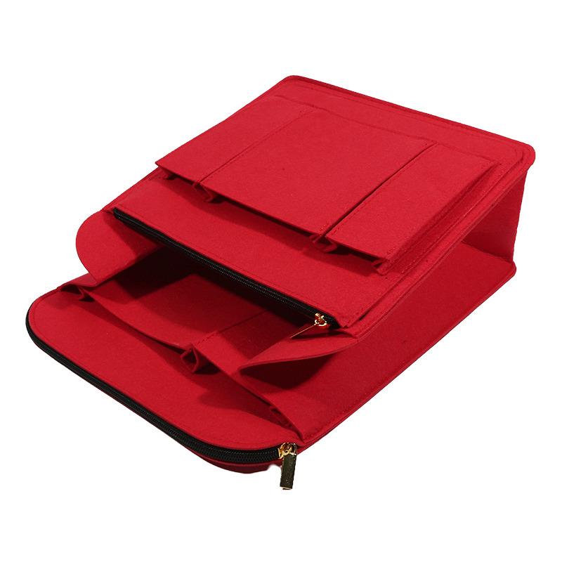 Insert Bag For Luxury Handbag Linner Bag Portable Felt Bag Organizer Multi-Pocket Storage Bags Travel Bag Accessory Cosmetic Bag