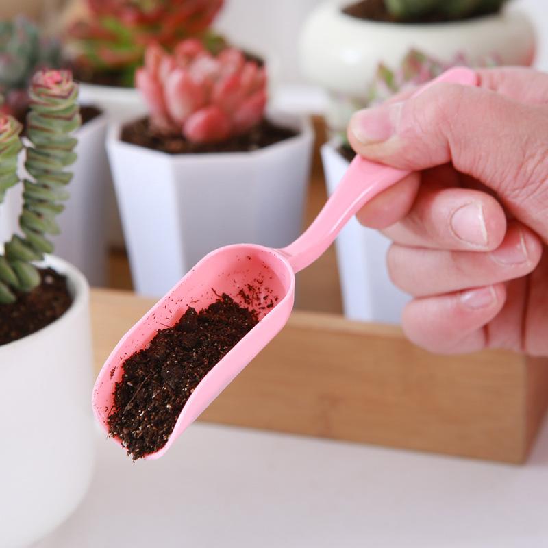 Garden Tools Succulents Shovel Seedling Transplanter Punching Tool Gardening Supplies Color Plastic Tool Four-piece Set