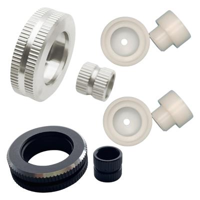 Stainless Steel Scrolling Wheel Mouse Metal Scroll Wheel Aluminum For MX 2S Mouse Customizing Main Wheel Replacement