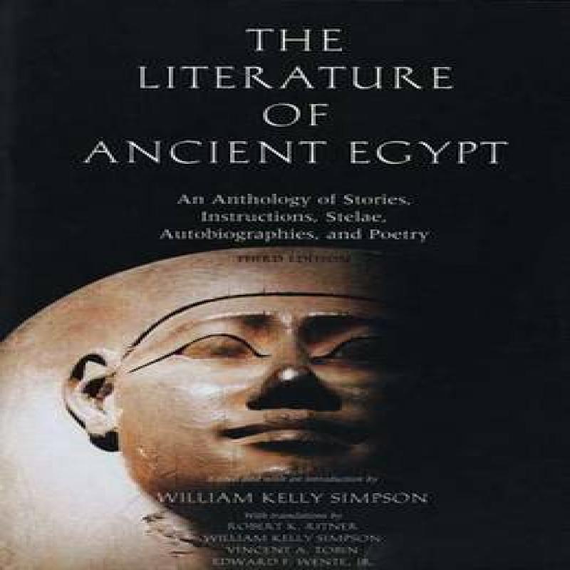 The Literature of Ancient Egypt Paperback Book 9780300099201