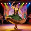 European Fantasy Dirndl Dress Cosplay Costume For Stage Performances