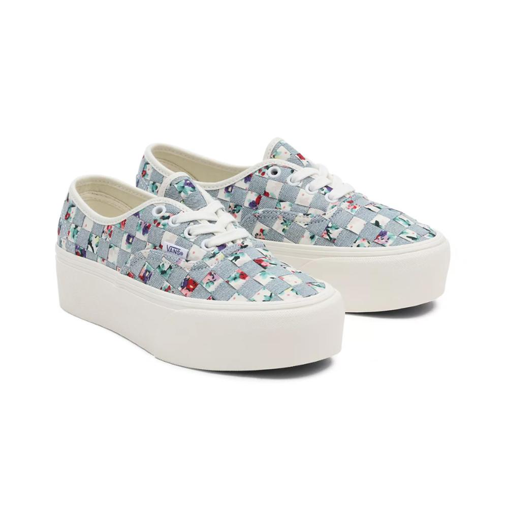 Sneakers Vans Blau Gewebt Authentic Stackform