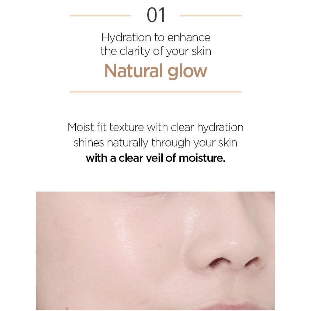[JUNGSAEMMOOL] Essential Skin Nuder Cushion - Korean Natural Glow Foundation