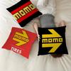 Momos Tires Pillowcase Toon Gift Cushion Cover Bedroom Home Sofa Chair Seat Decor Pillow Case