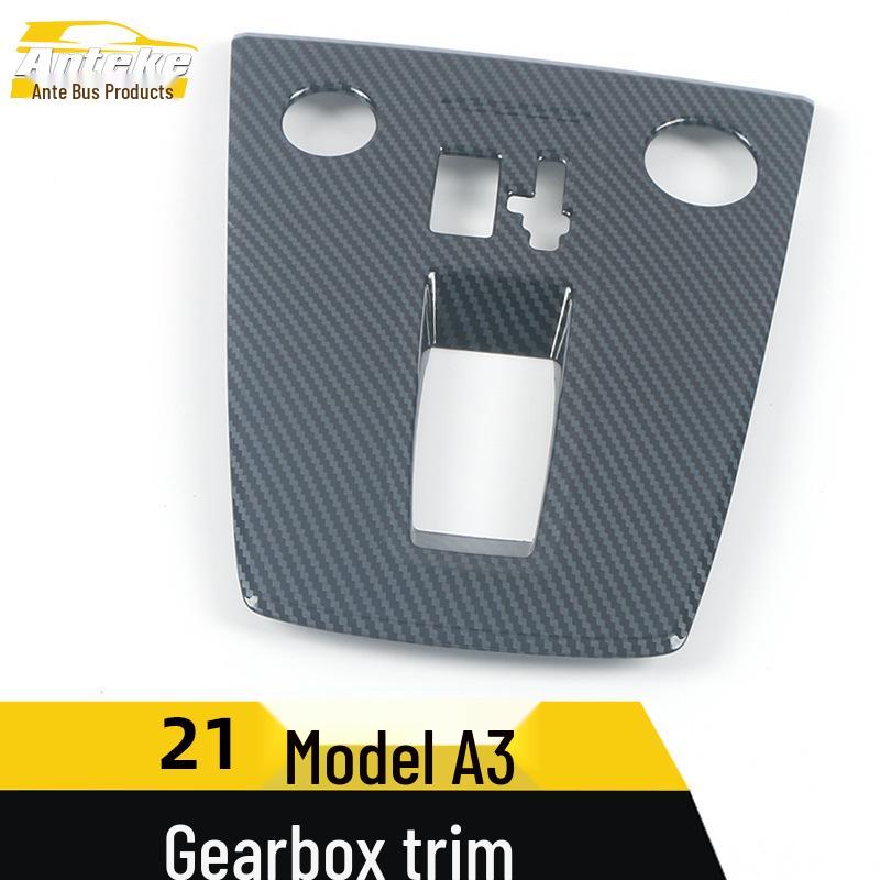 21 A3 Galvanisierter Schalthebelrahmen und Getränkehalterblende Autozubehör