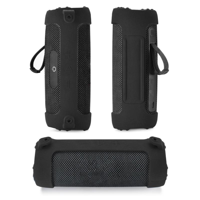 Silikon-Schutzhülle für FLIP 7 Wireless-Lautsprecher Schutzhülle Abnehmbarer Schultergurt