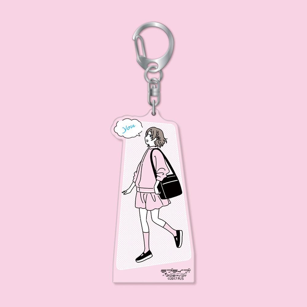 

KADOKAWA Love Walk with the Acrylic Watanabe W50 x Acrylic Live! Series Season. Keychain, You, Approx. H100mm,