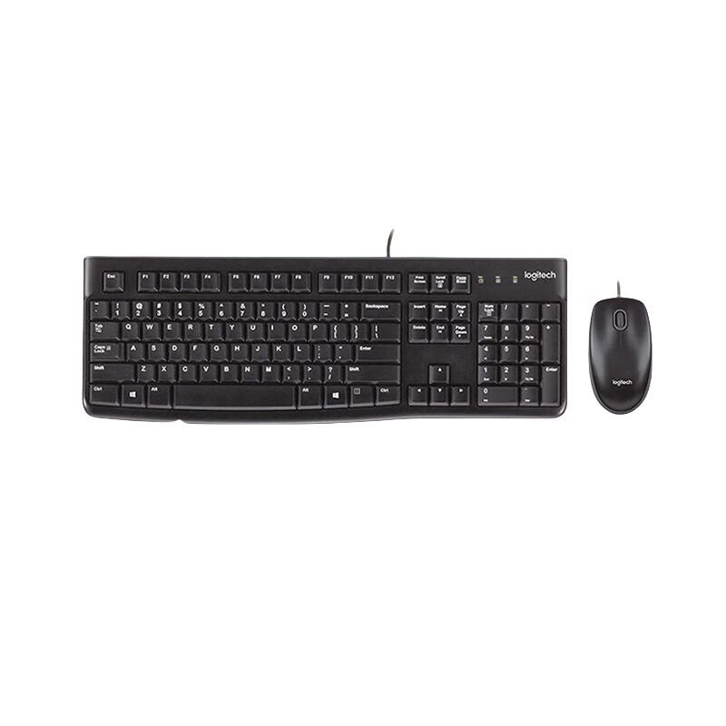 

Logitech MK120 Wired Keyboard and Mouse Combo