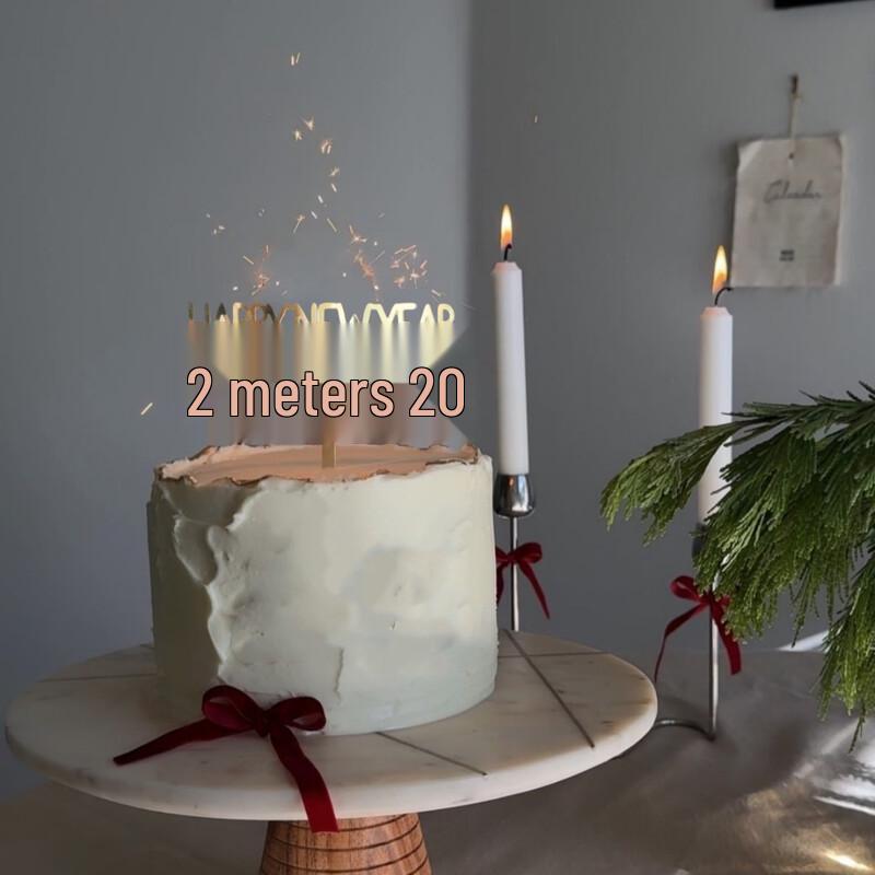 New Year Acrylic Cake Toppers