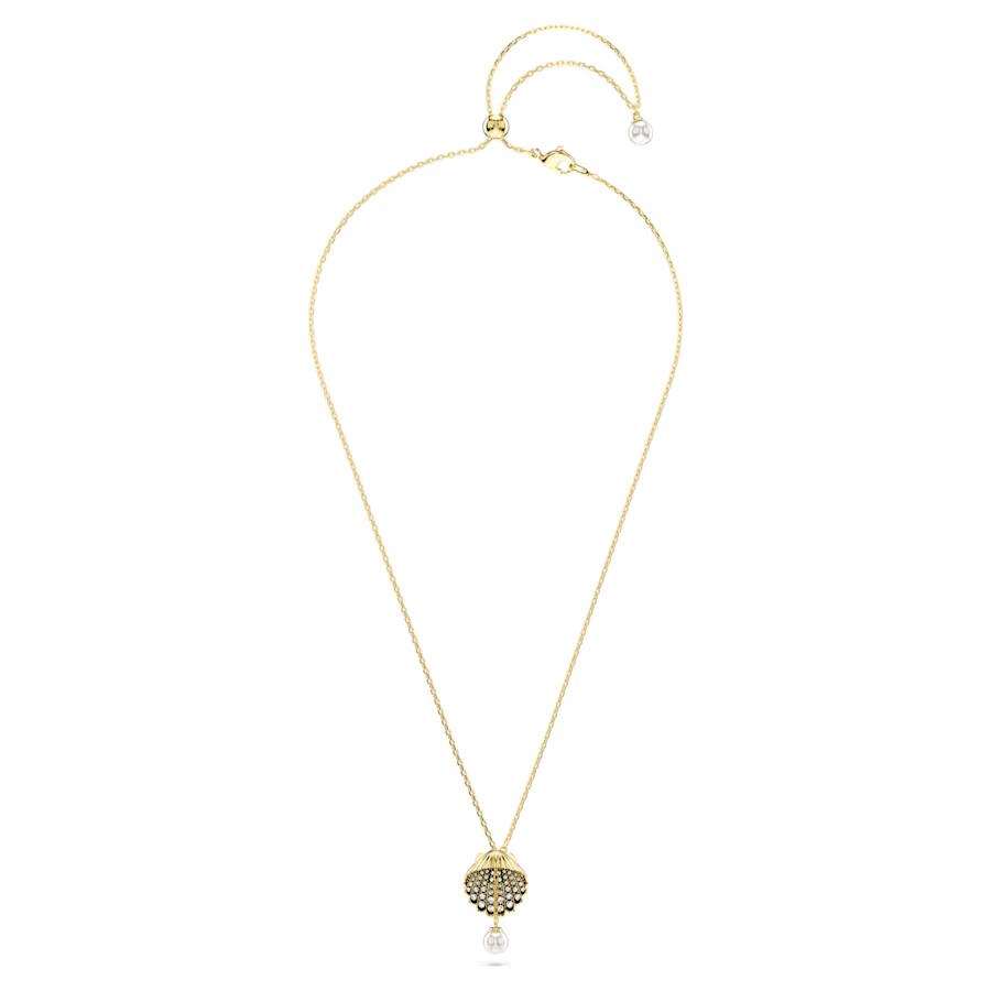 Swarovski Idyllia Shell Pattern Necklace Women necklace Gold 5683968