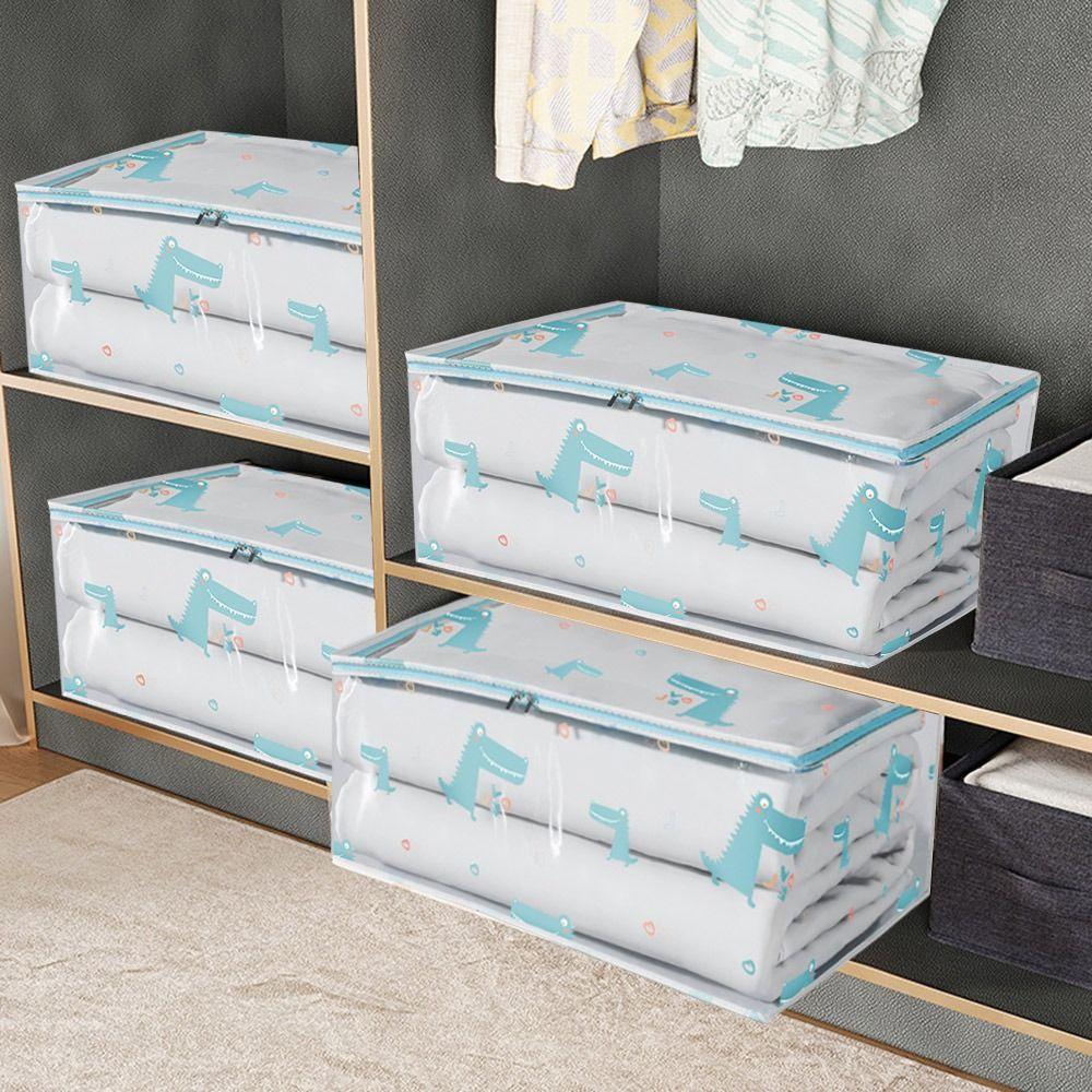 Aufbewahrungstasche für Steppdecken mit großer Kapazität, staubdicht, wasserdicht, transparent, Mehrzweck, dreidimensional