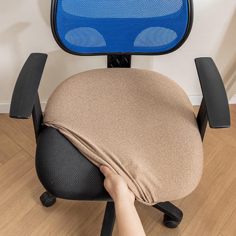 2 Pcs Waterproof Dining Chair Seat Cover Removable Washable Kitchen Chair Seat Slipcover Dining Room for Home Restaurant Banquet