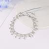 Women Fashion Crystal Tassel Anklet Beach Foot Jewelry