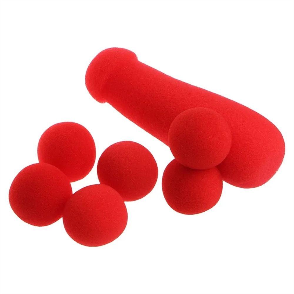 Magic Prop Magic Trick Sponge Funny Gadgets Magic Red Sponge Small Sponge Brother Street Stage