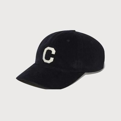 C Logo Applique Corduroy Ball Cap B1 CO2504CA02 NA BK IV