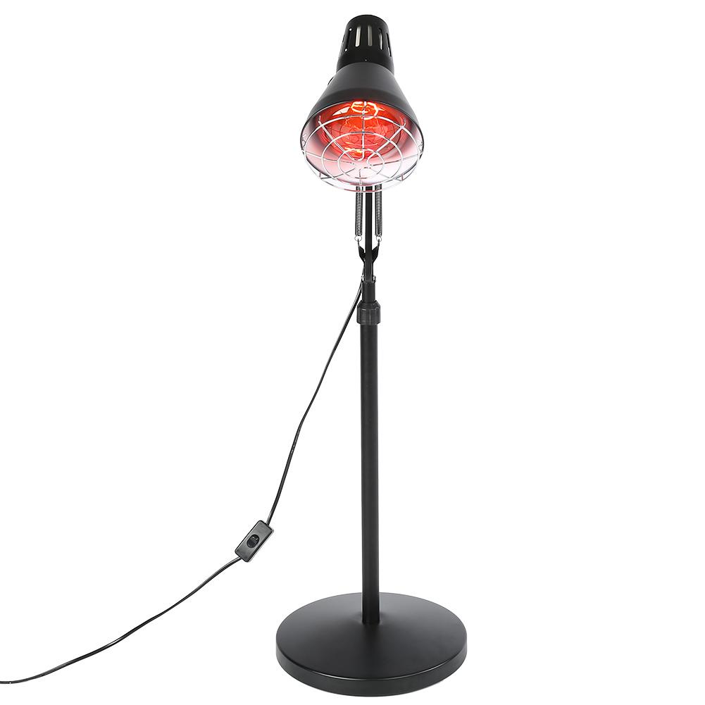 Infrared Light Heating Therapy Floor Stand Lamp Muscle Pain Cold Relief Constant Temperature