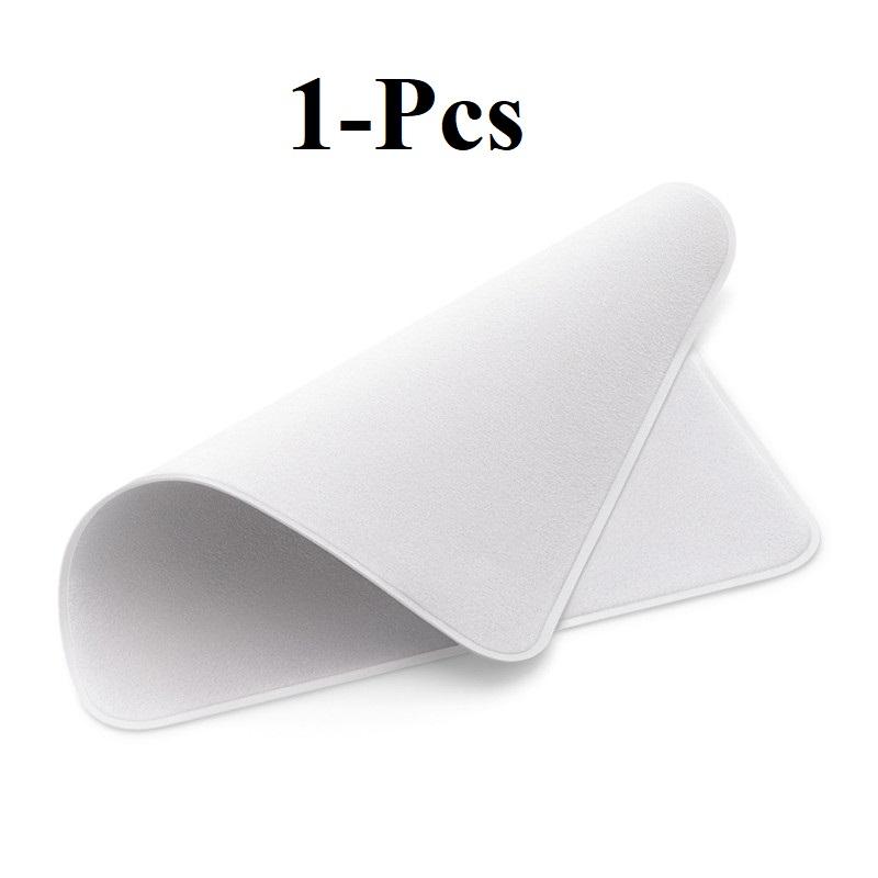 Polishing Cloth For iPhone Screen Double-Layer Microfiber Reusable Cleaning Cloth For iPhone iPad iMac Apple Watch Screens 4