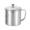 Roamtic Fashion Kitchen Mug Beer Steel Camping Coffee Drinking Tea Travel 480ml Stainless Handle Cup