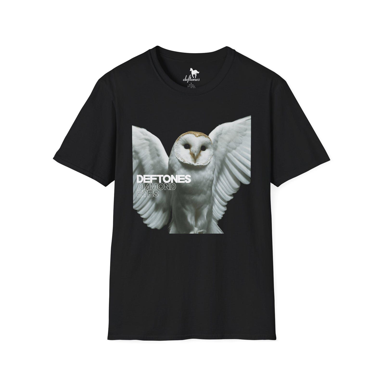 Deftones Diamond Eyes Owl Classic T-Shirt 3XL