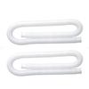 150cm Swimming Pool Hose Pump Hose Tubes for Above Ground Pool Saltwater System with Clamps Replacement 1-1/4Inch Hose