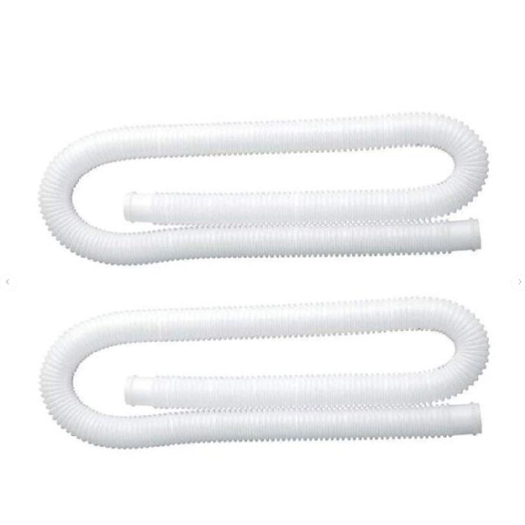 150cm Swimming Pool Hose Pump Hose Tubes for Above Ground Pool Saltwater System with Clamps Replacement 1-1/4Inch Hose