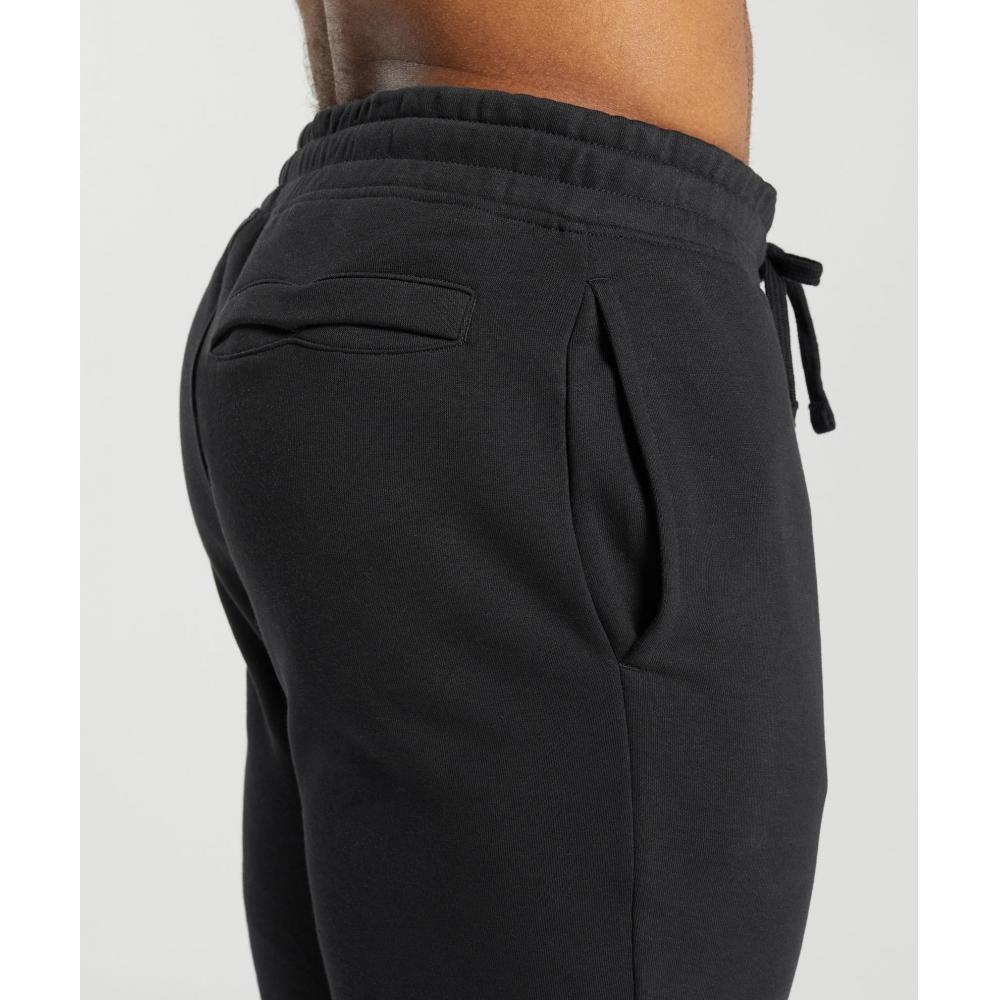 Gymshark Crest Joggers Black A2a4h Bbbb