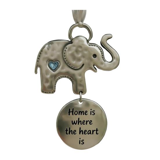 Elefanten Freundschaftsornament Autoanhänger WAHRE Schwesternschaft Ornament mit inspirierenden Worten